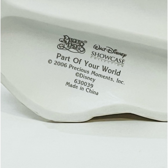 Precious Moments Ariel Little Mermaid “Part Of Your World” Disney Collection - Picture 7 of 7